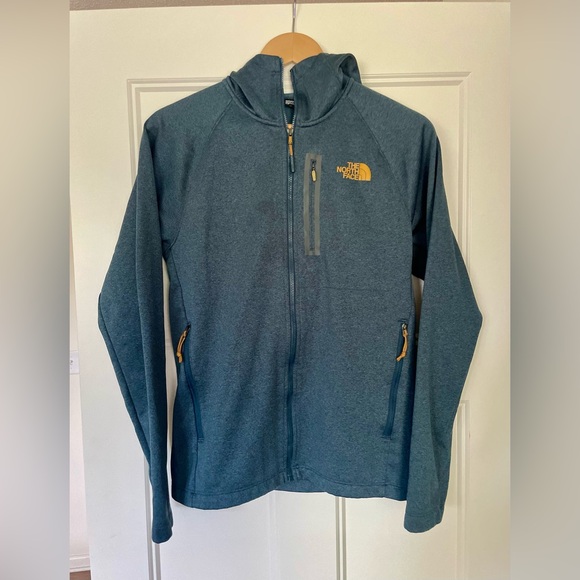 The North Face Teal Full-Zip Jacket - Picture 1 of 6